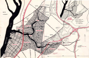 Fresh Kills Landfill 1951 Map